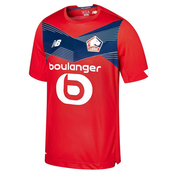 Tailandia Camiseta Lille Primera Equipación 2020-2021 Rojo